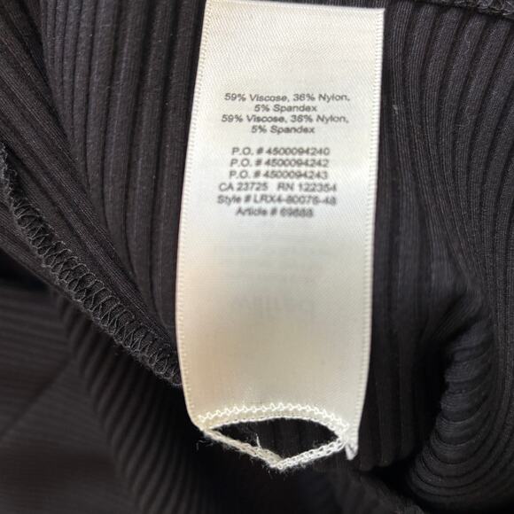 Aritzia Wilfred Black Jeanne Dress, XS Long Sleeve Mini - Picture 5 of 7